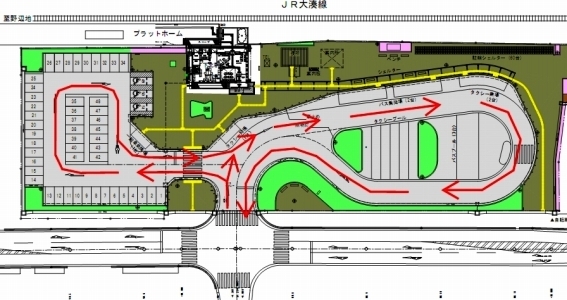 一般車利用案内図