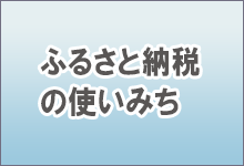 ふるさと納税の使いみち