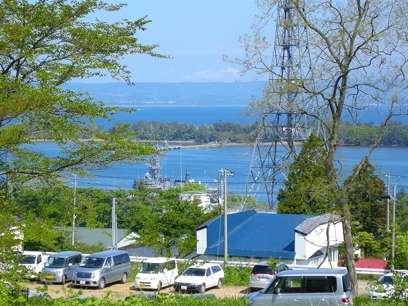 艦隊、芦崎湾の眺望