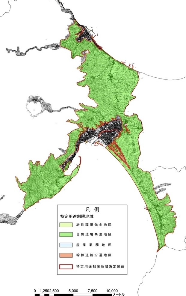 都市計画図